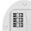 Refrigerator Lock FQ1 White ABS Metal Multi-Function Freezer Lock 5