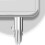 Refrigerator Lock FQ1 White ABS Metal Multi-Function Freezer Lock 6