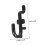 10Pcs Sturdy Pegboard Hooks for Garage Organization, SpaceSaving Tool Storage, Easy Install 2
