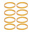 120 Pcs Industrial Elastic Rubber Bands 160mm Perimeter 5mm Width 16