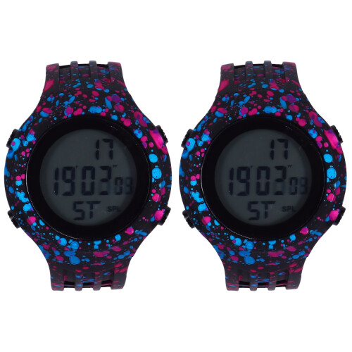 2St Waterproof Kinderhorloges LED Elektronisch Multifunctioneel 1