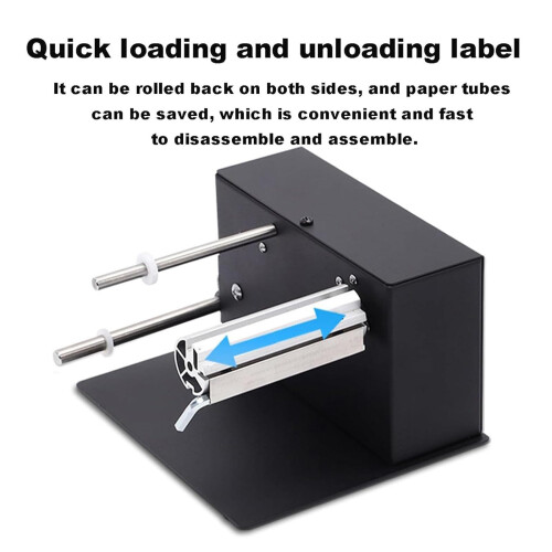 Automatic Label Rewinder for Printers, TwoWay Heavy Duty 180mm with Speed Adjustment 1