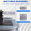 Automatic Label Rewinder with Adjustable Width 20110mm and Coreless Option for Thermal Printers 2