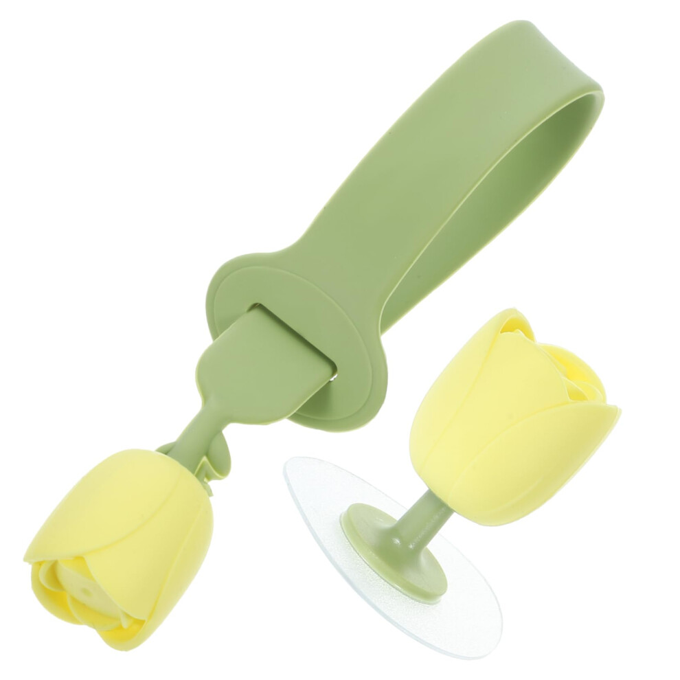 Toilet Seat Lifter With Silicone Flower Handle And Strong Suction Grip For Hygienic Lid Lifting 9455672767002