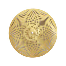 18 Inch Low Volume Practice Drum Cymbal, Quiet Alloy Design with Realistic Playing Response