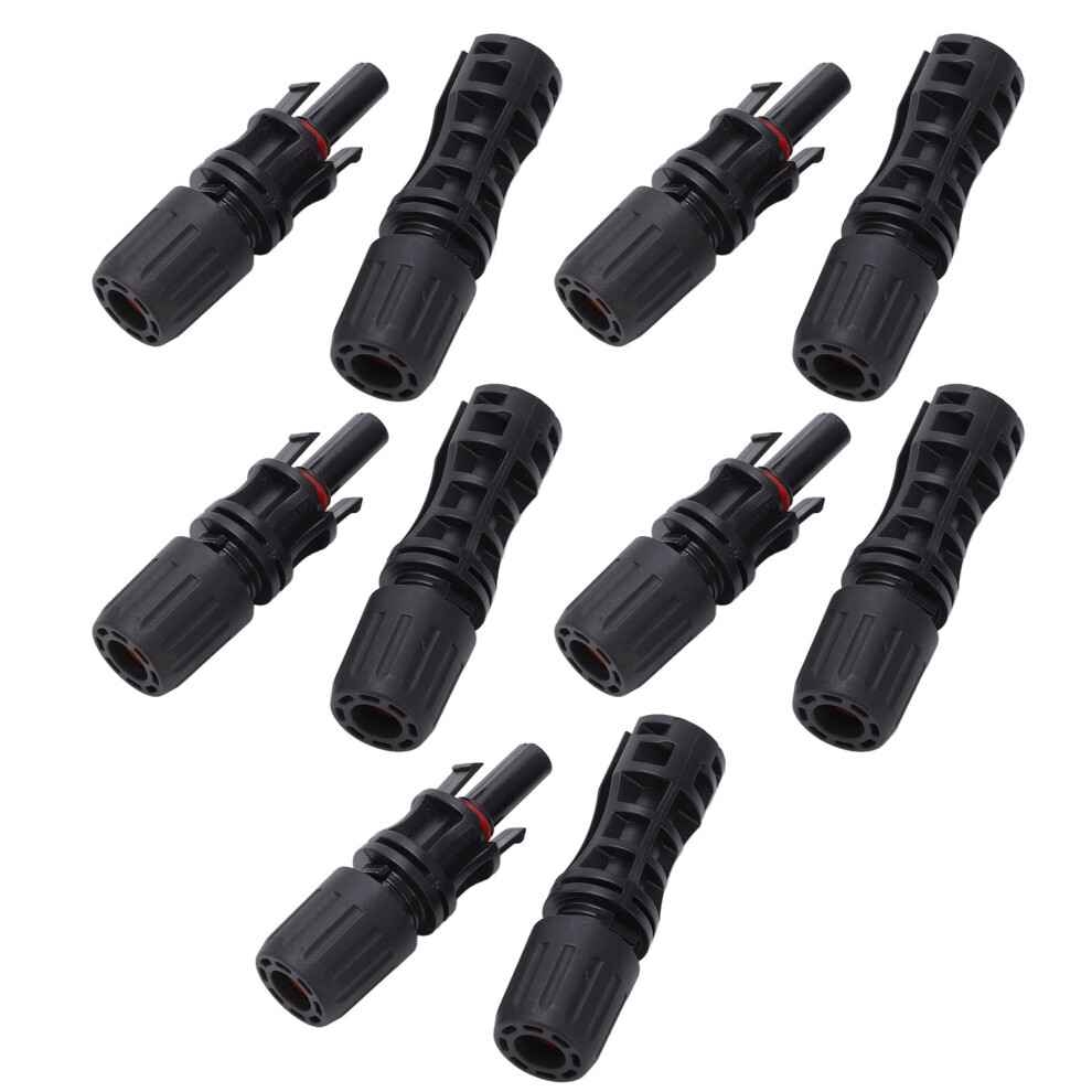 5 Sets Waterproof Solar Pv Connectors Ip67 1500V 30A Copper Tin Plating 7651389965720