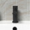 NES Home Nes Home Bathroom Basin Mono Mixer Tap Matt Black 2