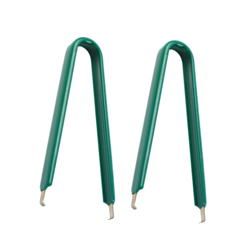 2pcs Mechanical Keyboard Keycap Puller Tool for Safe Removal and , Hot Swap Green