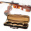 Violin Case with Shoulder Strap, ImpactResistant Foam, Full Size Storage, Black and Coffee 3