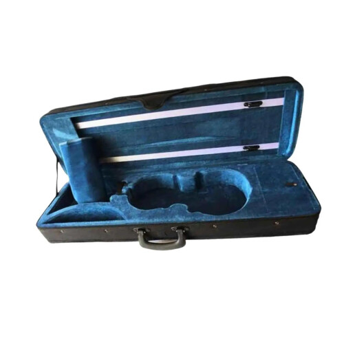 4/4 Violin Hard Case with Bow Holder, Lightweight Oblong Shape, Protective Design and Storage