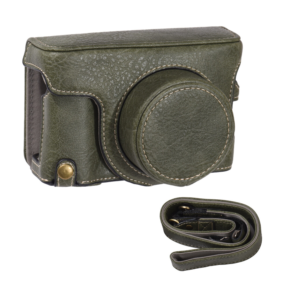 Synthetic Leather Camera Bag For X100v/X100f 13.5X9x8.5cm With Strap 4661389965999