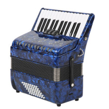 26 Key 48 Bass Piano Accordion for Beginners and Adults, Clear Sound, Durable Build, Adjustable Straps