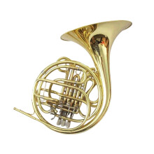 Professional French Horn Brass Instrument with Ergonomic Grip and Bright Projection for Orchestra