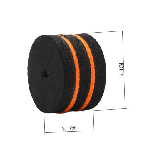 Cymbal Felt Washers and Guitar Strap Button Spacers for Secure Mounting and Surface Protection 2