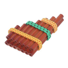 Miniatura di bambù fischietto dolce casa strument music 8x5cm