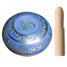 Handcrafted Tibetan Singing Bowl for Meditation and Relaxation with Mallet and Cushion