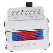 Accordion for Beginners with Clear Loud Sound, Easy Play Kids Musical Instrument for Music Learning