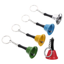 5pcs Metal Hand Bell Set with Clear Attention Signal for Classroom, Restaurant, Wedding and Church