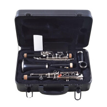 Professional B Flat Clarinet with Rich Powerful Tone for Beginners and Concert Performers