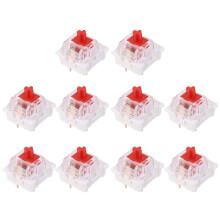 Mechanical Keyboard Switch Housing Set 10pcs MX Style 3 Pin Replacement Parts Easy Installation