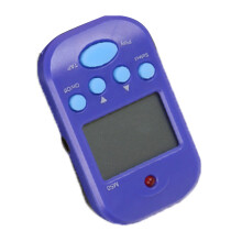 Mini elektronisches Metronom mit 2-Kanal-Kopfhörerausgang, Blau, 11,8 cm