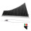 C Key Pan Flute with Precise Tuning, Durable ABS Resin for Beginners and Performers, Black 1