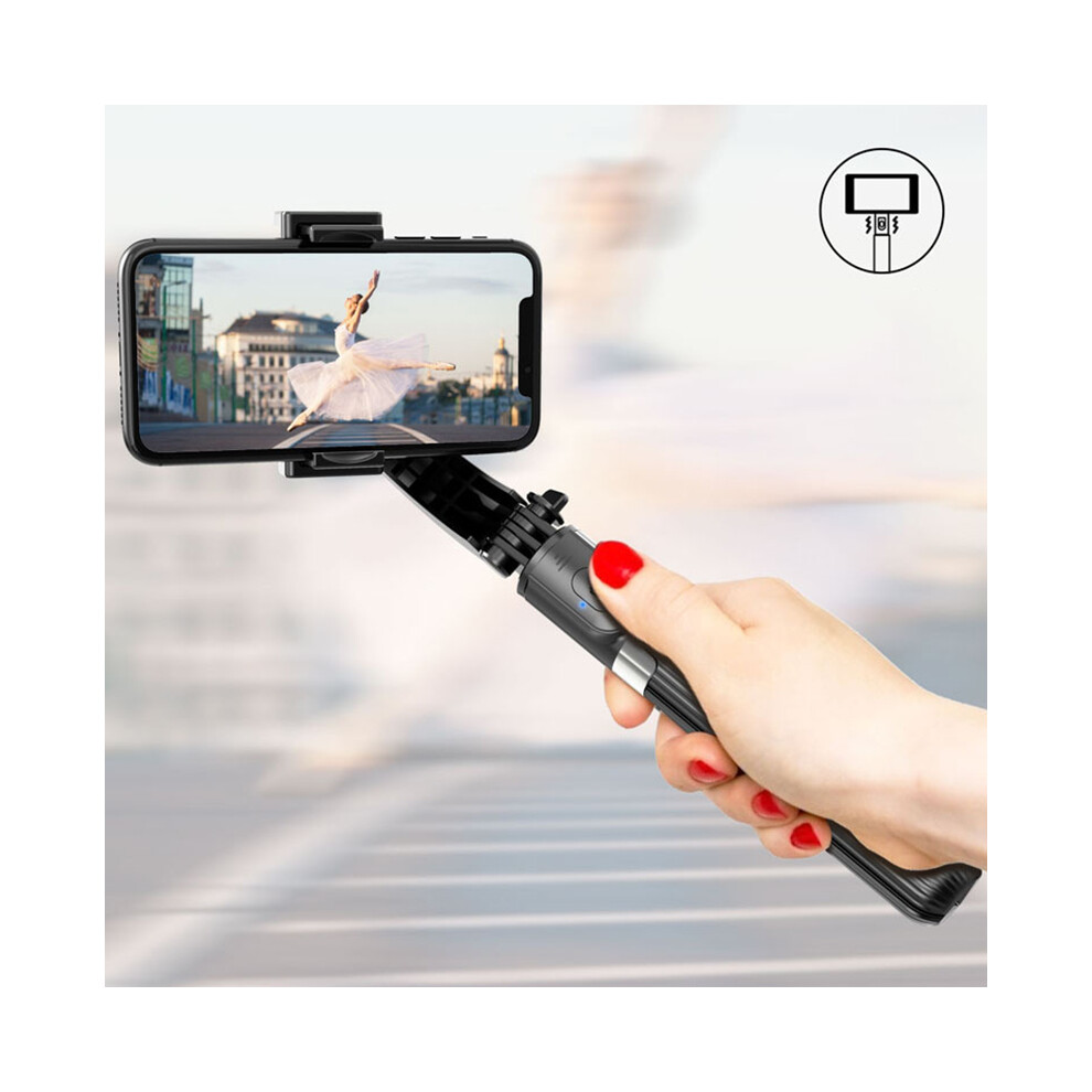 Aluminum Alloy Phone Vlogging Holder 0.75M Selfie Stick Black 7681389966793
