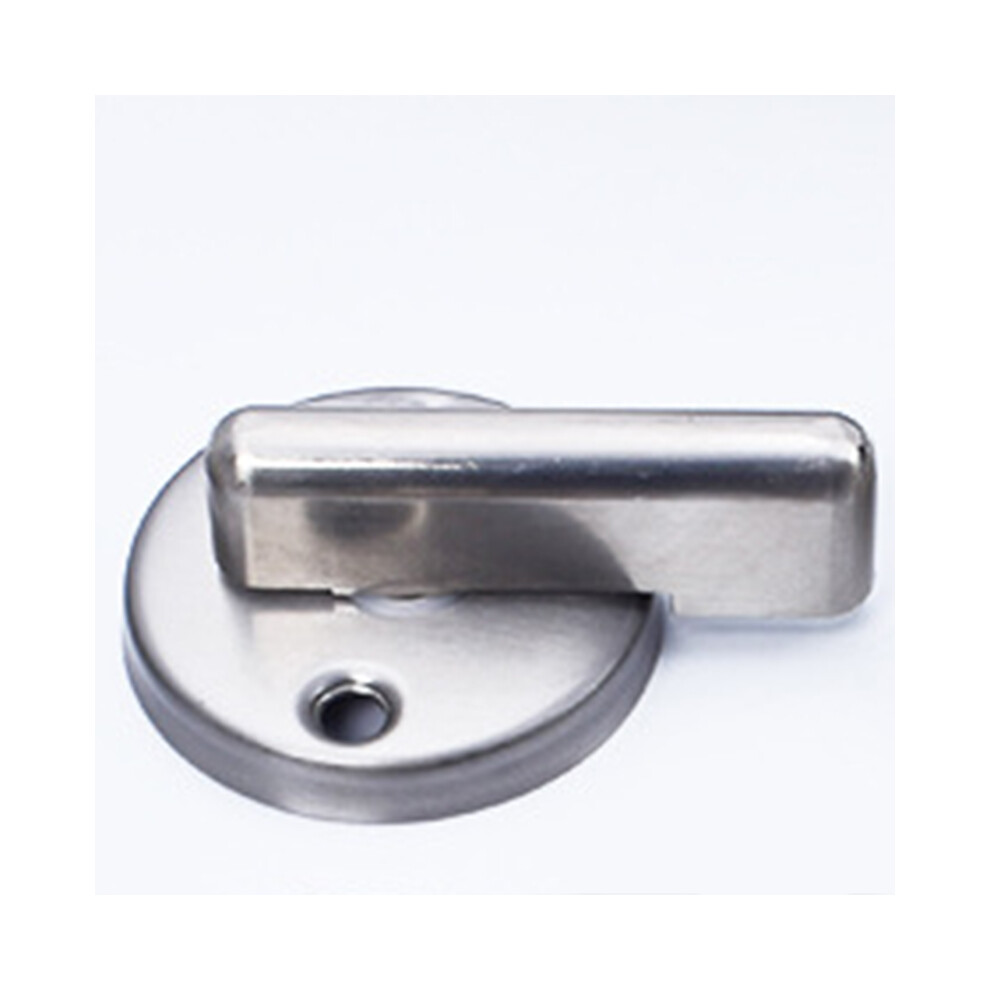 Stainless Steel Bathroom Privacy Door Lock With Indicator, Round Deadbolt For Restroom Type 2 9301389966781