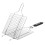 Grilling Basket with Lockable Flipping Design, Foldable Handle for Vegetables and Meat 1