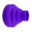 Silicone Hair Dryer Diffuser Purple, Foldable, 13.5x11cm 3