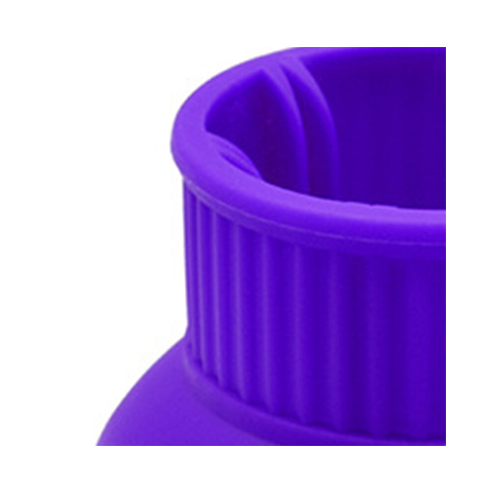 Purple Silicone Hair Dryer Diffuser Foldable, 13.5X11cm