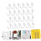 30pcs Locking Pegboard Hooks for Garage Storage and Tools Durable Secure Hold Organizer 3
