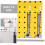 30pcs Locking Pegboard Hooks for Garage Storage and Tools Durable Secure Hold Organizer 4