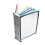 Wall Mount Display Rack A4 with 10 DoubleSided Panels, Durable Metal Support, Fast Document Access 2