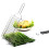 Grilling Basket with Lockable Flipping Design, Foldable Handle for Vegetables and Meat 4