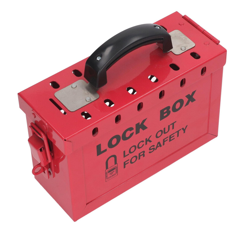 Lockout Tagout Box Stainless Steel Group Lockout Storage Osha Compliant Holds 12 Padlocks 9053599097983
