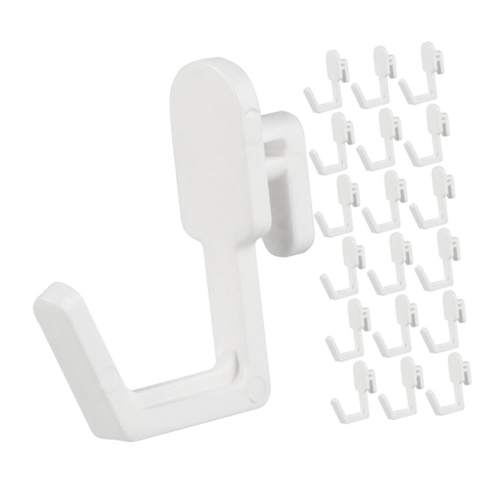 30Pcs Locking Pegboard Hooks For Garage Storage And Tools Durable Secure Hold Organizer 9455672770903
