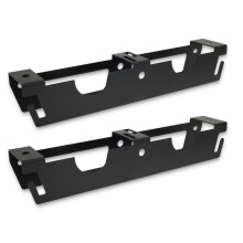 2Pcs Wall Mounted Angle Grinder Holder Carbon Steel Rack with Cable Hook for Space Saving Storage