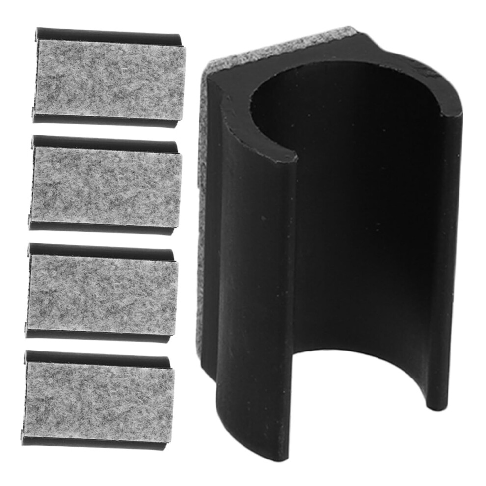 Chair Leg Protectors With Nonslip Felt Pads For Scratch Hardwood Floors, Noise Reduction, 5Pcs 9455672772266