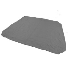 Wetterfester Hot Tub Abdeckung 190 Silberbeschichteter Polyester Taff, 231x231x30cm, Grau