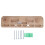 Climbing Hangboard Wooden Training Board with Custom Fit Finger Pockets and Multiple Grip Angles 1