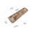 Climbing Hangboard Wooden Training Board with Custom Fit Finger Pockets and Multiple Grip Angles 4
