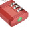 2 Pack Combination Padlock 3 Digit Keyless Resettable Code for Gym Lockers Luggage Toolbox Red 4