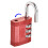 2 Pack Combination Padlock 3 Digit Keyless Resettable Code for Gym Lockers Luggage Toolbox Red 5