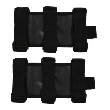 Fire Extinguisher Holder Adjustable OffRoad Mount Strap for Jeep JK JL TJ CJ YJ Black 2 Pack