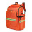 Large Capacity Waterproof Trauma First Aid Backpack with Reflective Design and Multiple Compartments Orange 1