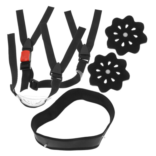 Hard Hat Accessories with Quick Release Adjustable Chin Strap and Cooling Pad for Construction Safety