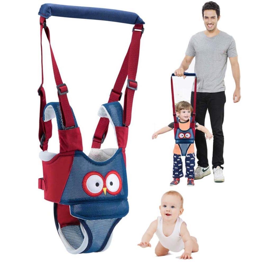 Baby Walking Harness With 4 Mode Support, Adjustable Safety Belt For 624 Month Toddlers, Blue