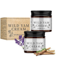Creme de inhame selvagem (2 unidades), creme corporal para equilíbrio hormonal feminino.