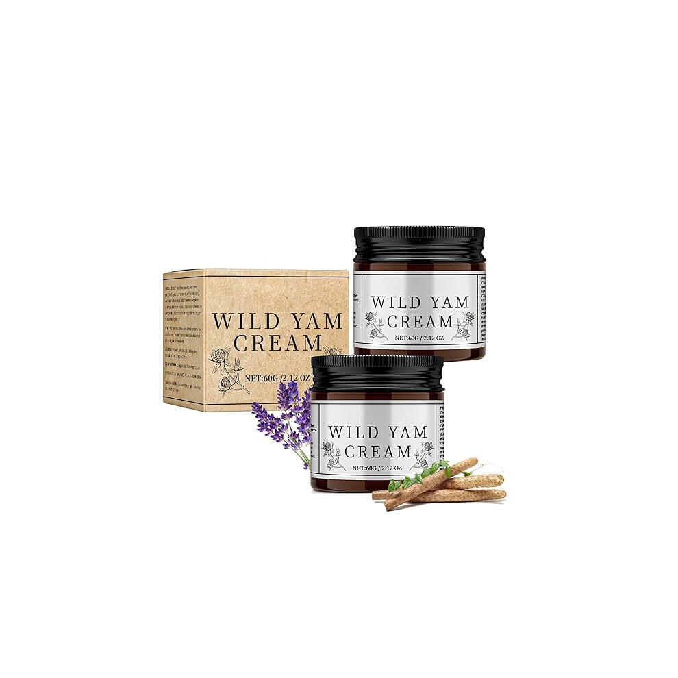 Wild Yam Cream 2pcs, Hormone Balance Body Cream for Women